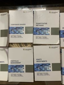 CFA L1 2025 Books