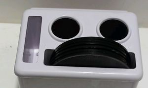 Desk Organizer With Tea Coaster