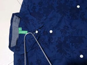 Florar Print Navy Blue Shirt...