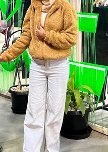 Cozy Brown Sherpa Jacket