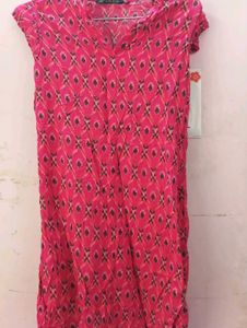 Pink Branded Kurta.