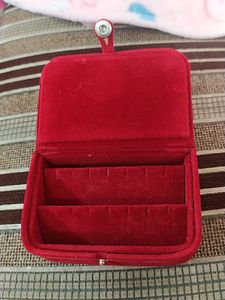 Red Velvet Jewellery Box
