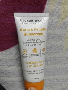Dr. Sakhiya's Acne & Pimple Sunscreen