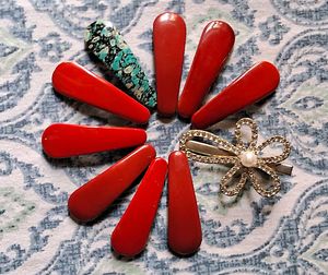 Vintage Hair Clip Lot