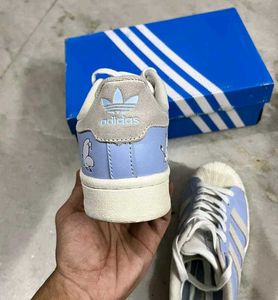 ADIDAS ORIGINALS SUPERSTAR LILAC MOMIN EDITION UK8