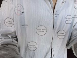 Light Blue Rabbit Night Shirt