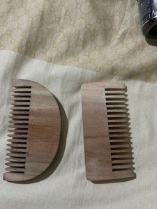 Neemwood Combs With Scalp Scrub