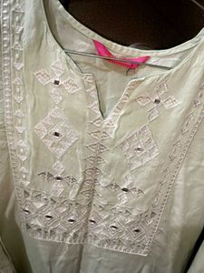 Elegant Embroidered Kurta