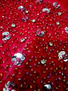 Rose Colour Straight Kurti With Stone Work
