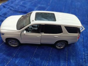 White SUV Diecast Model Car