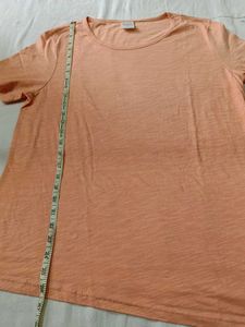 Peach Basic Tee