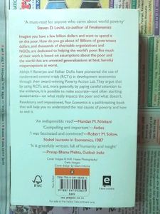 🆕 Poor Economics Book Paperback By Abhijit Benrji