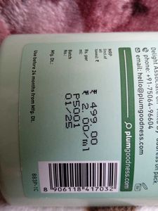 Plum Avocado Frizz Control Shampoo