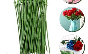 Pack of 10 Simulation Flower Stem Rod/Wires