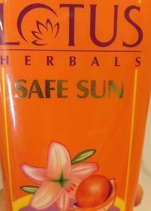 Lotus Sunscreen