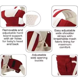 Red &amp; White Baby Carrier Bag