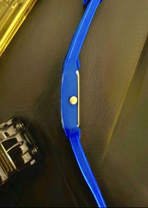 Forest Blue Tank Watch