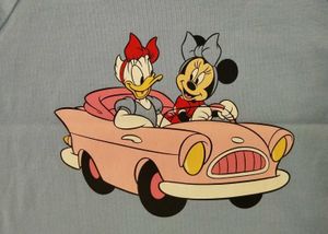 Disney Minnie and Donald Duck T-shirt
