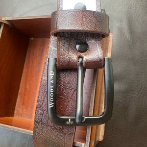 Woodland Leather Belt