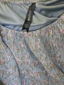Light blue floral Top