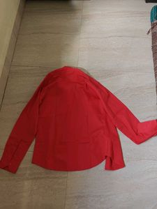 Red Long Sleeve Shirt