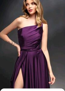 Urbanic Long Slit Maxi Gown