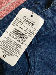 Wide Leg Denim Jeans