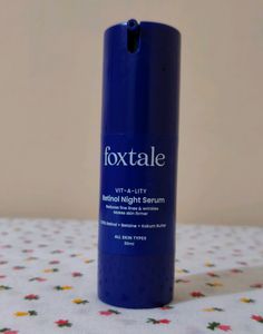 Foxtale Retinol Night Serum
