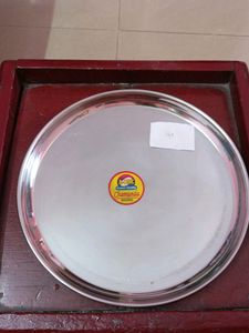 New Big Stainless Steel Thali