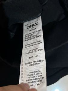 vero Moda Stylish Black Belted Trousers