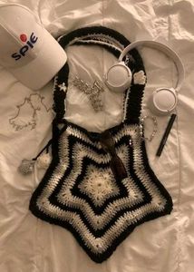 Crochet Star Bag - Unique Handmade Design