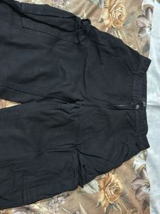 ⭕️B3G1⭕️ + 30 % Off On Combo❗️H&amp;M Black Cargo Pant