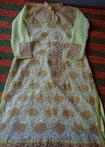 Fully Designed With Stones Kurta ✨
