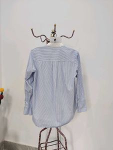 Striped Button-Down Shirt