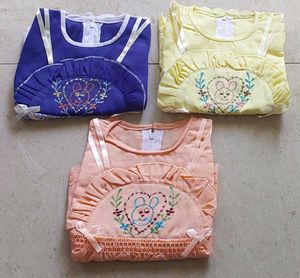 Cute Pack Of 4 New Outfit