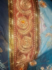 Heavy Work Net Dupatta