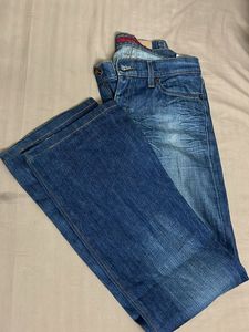 Low Waist Straight Jeans