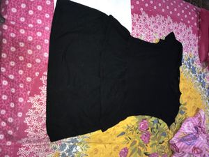 Women Black Dress Korean
