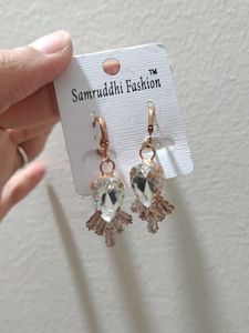 Sparkling Crystal Drop Earrings