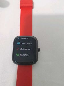 Red Smart Watch