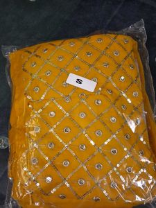 Yellow Kurta Set &amp; Shrug