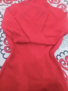 Red Shiny Sweaters