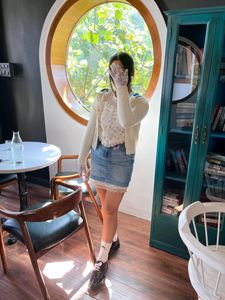 Aesthetic Pinterest Denim Skirt