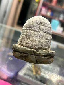 Two pieces of shivling found while digging
