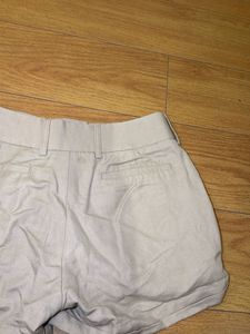 Casual Beige Shorts
