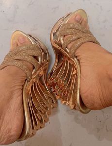 Carrie Heels With Butterfly Design
