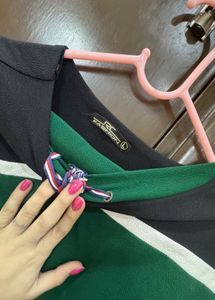 Stylish Green Tracksuit Set