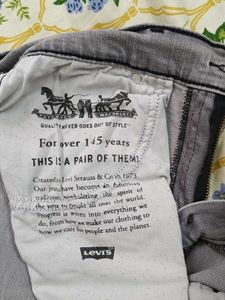 Levi's Gray Slim Fit Jeans