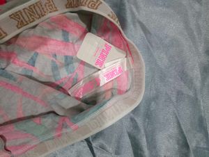 PINK Tropical Print Briefs