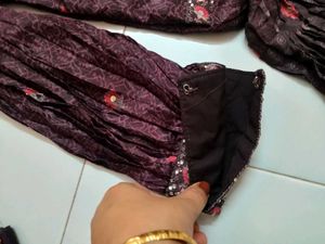 Lahenga With Blouse And Vascoat